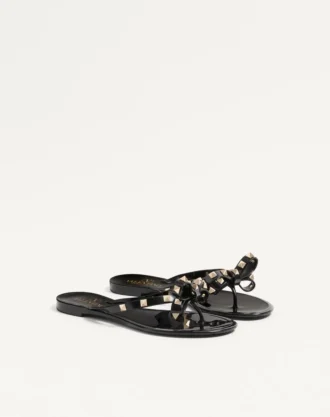 Chinelo de borracha Rockstud
