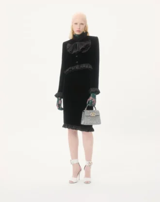 Mini bolsa Valentino Garavani Vsling com strass e logótipo em joias